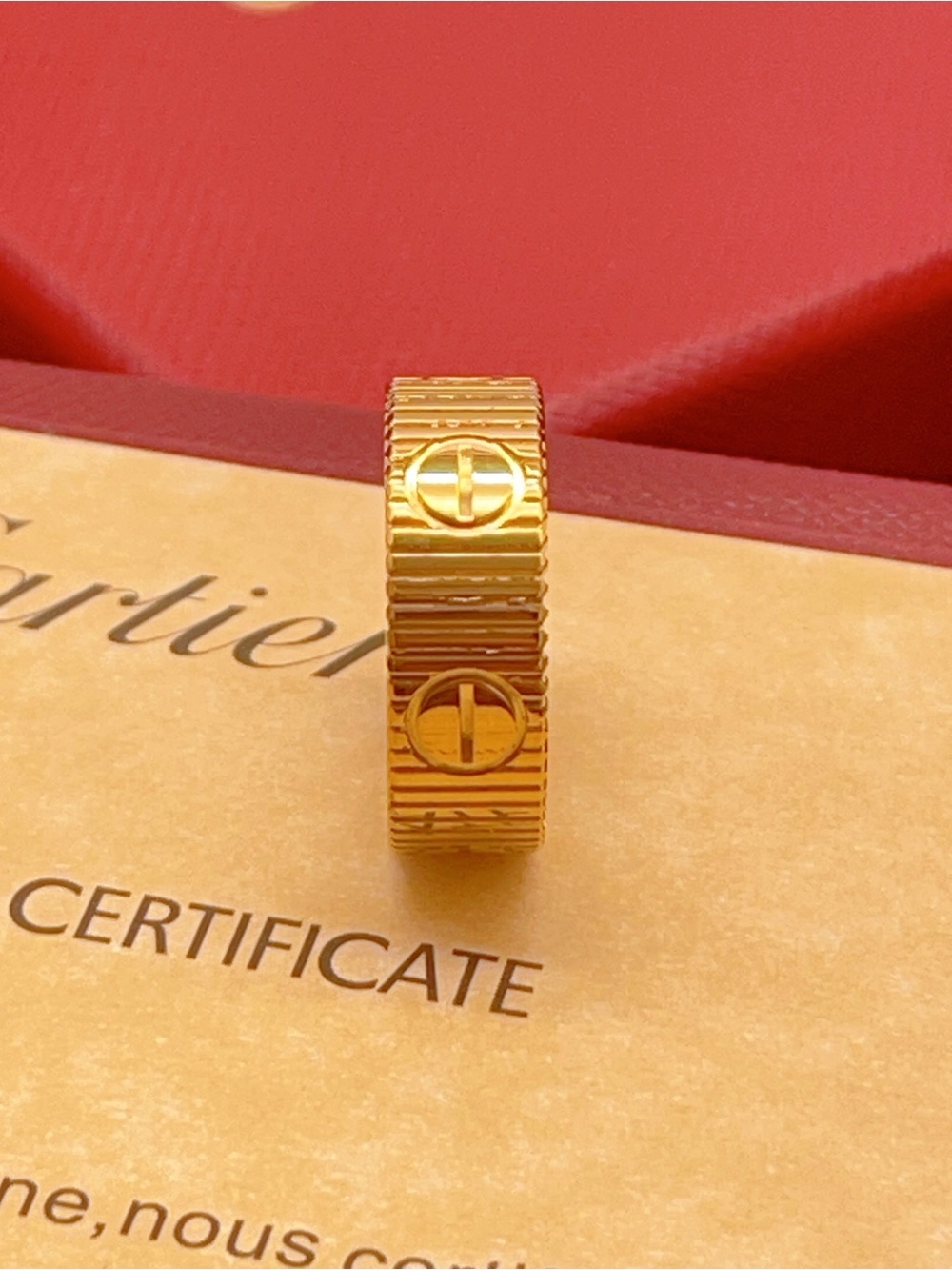 Excellent Used Condition Cartier Rings